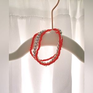 Layered bracelets (separated)